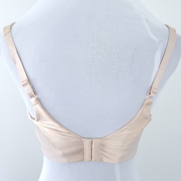 Body by Victoria 34DD Full Coverage Uplift Bra Beige Padded Everyday Bra T-Shirt - Picture 2 of 9